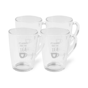 Theeglazen set van 4 met eigen ontwerp maken en bestellen