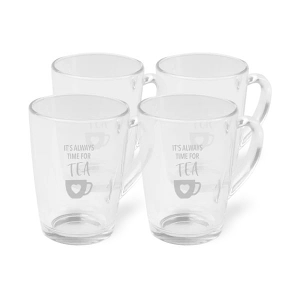 Theeglazen set van 4 met eigen ontwerp maken en bestellen